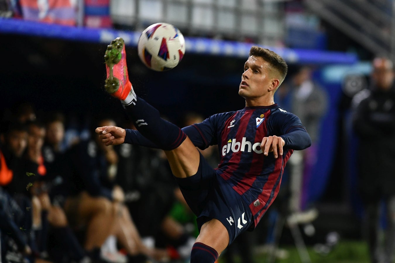 Las mejores imágenes de la &#039;manita&#039; del Eibar al Valladolid