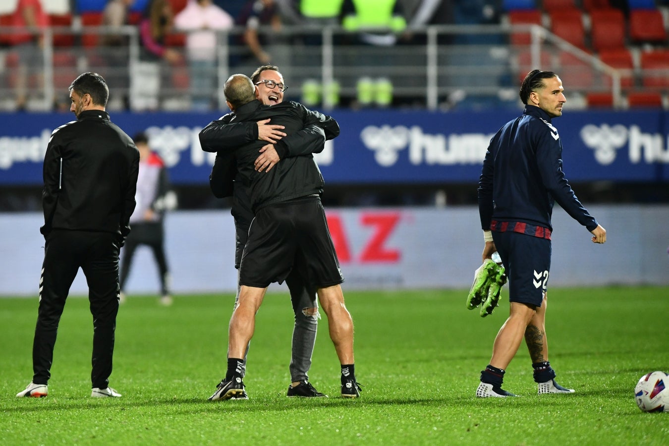 Las mejores imágenes de la &#039;manita&#039; del Eibar al Valladolid