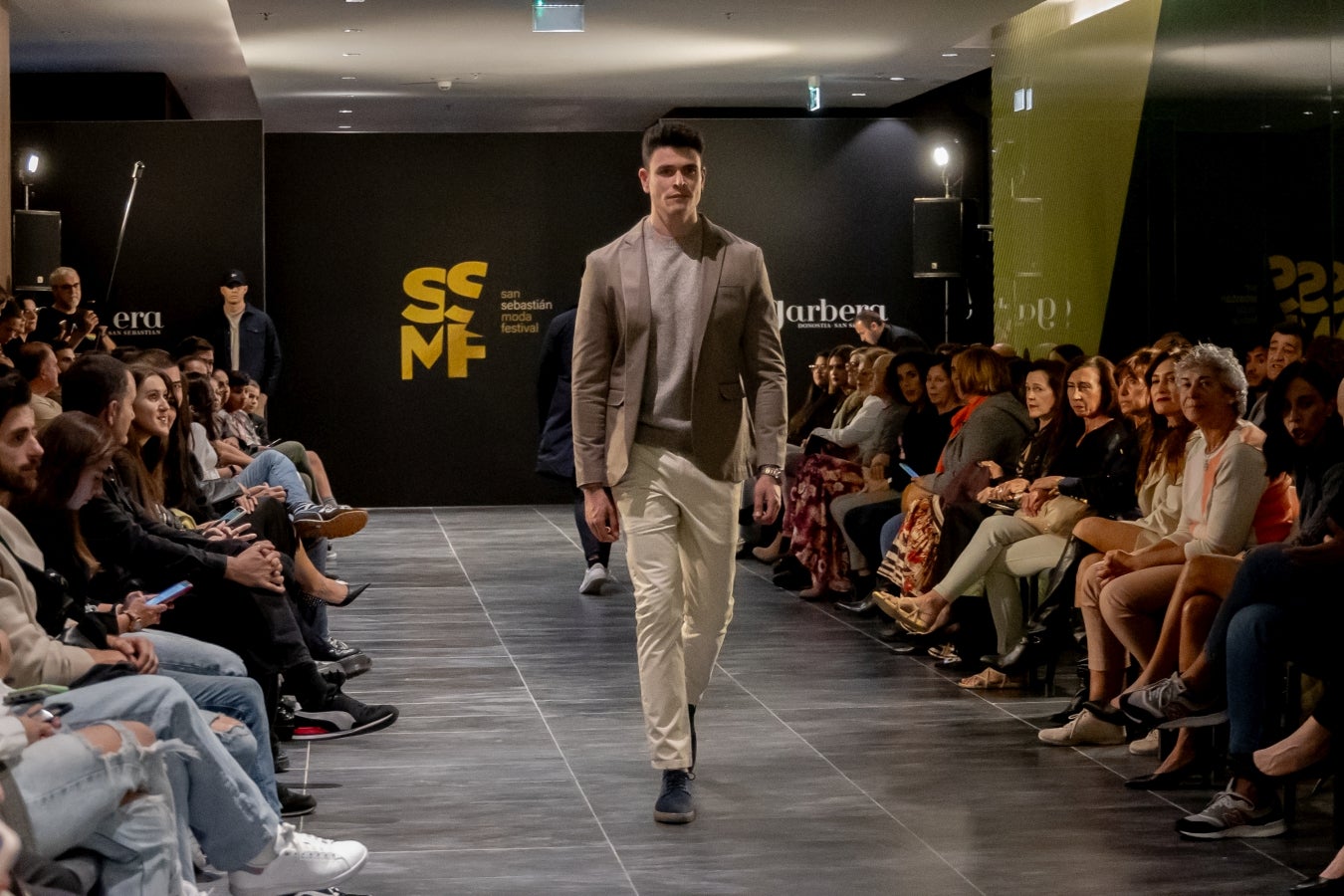 Garbera se convierte en una pasarela