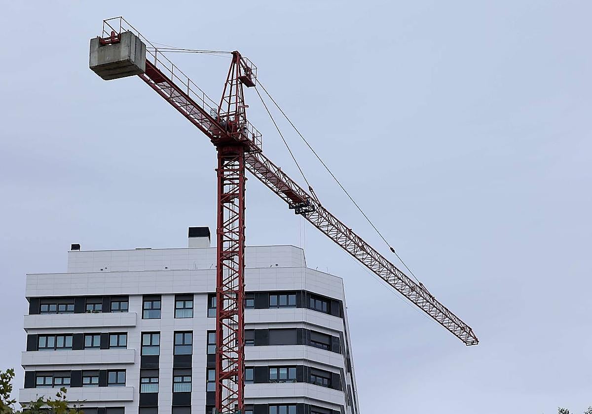 Construcción de viviendas.