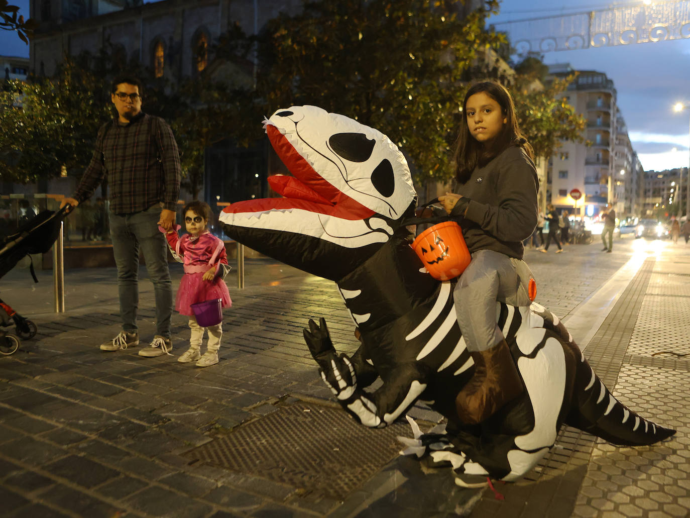 Una noche de miedo en Donostia
