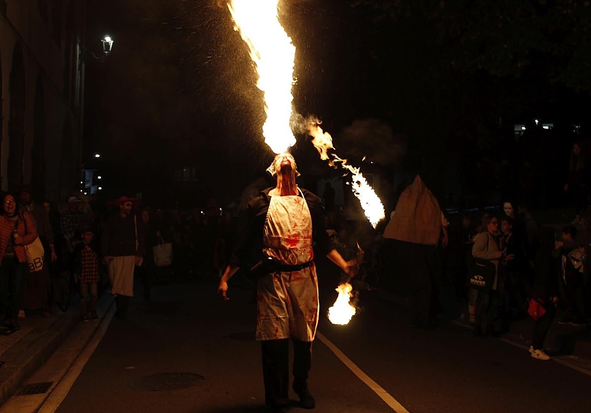 Andoain disfruta de su Gau Beltza