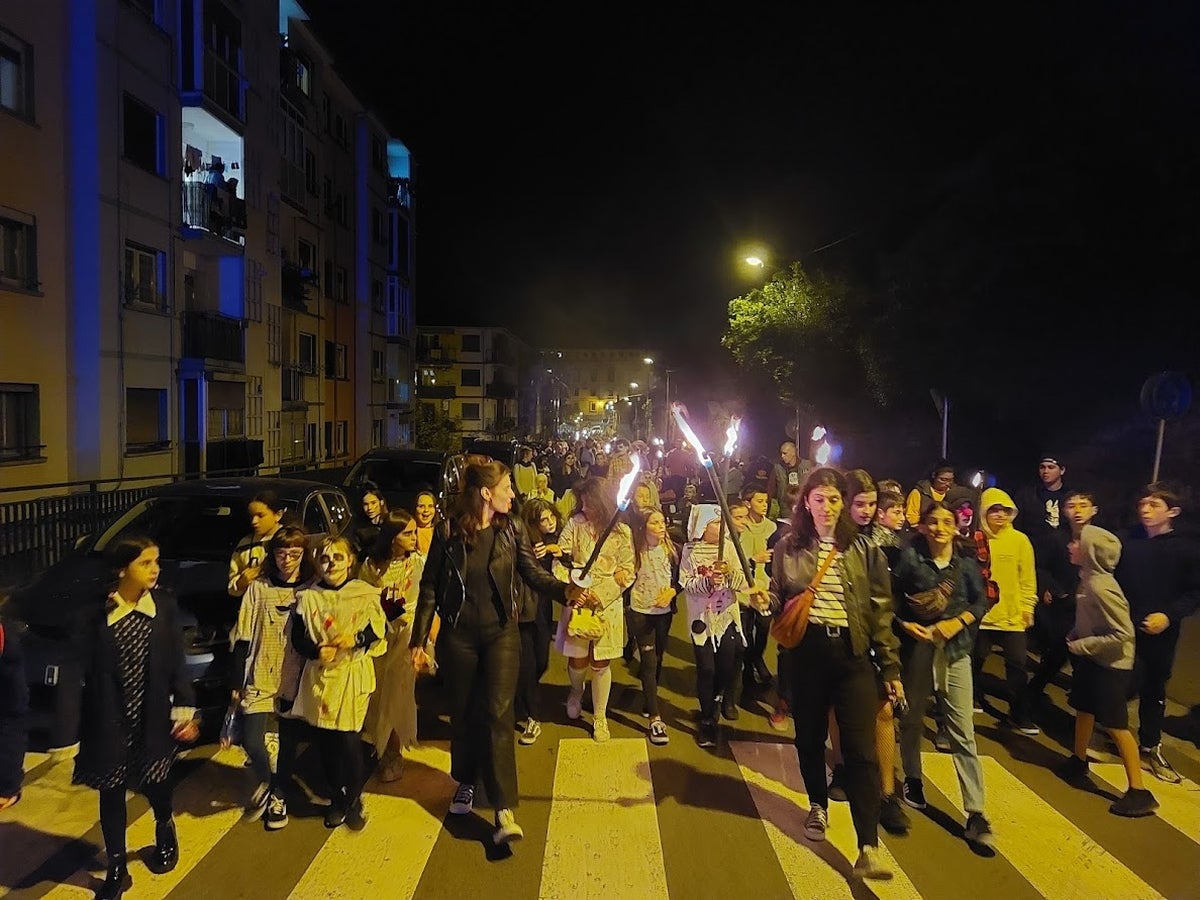 Hernani festeja Gau Beltza