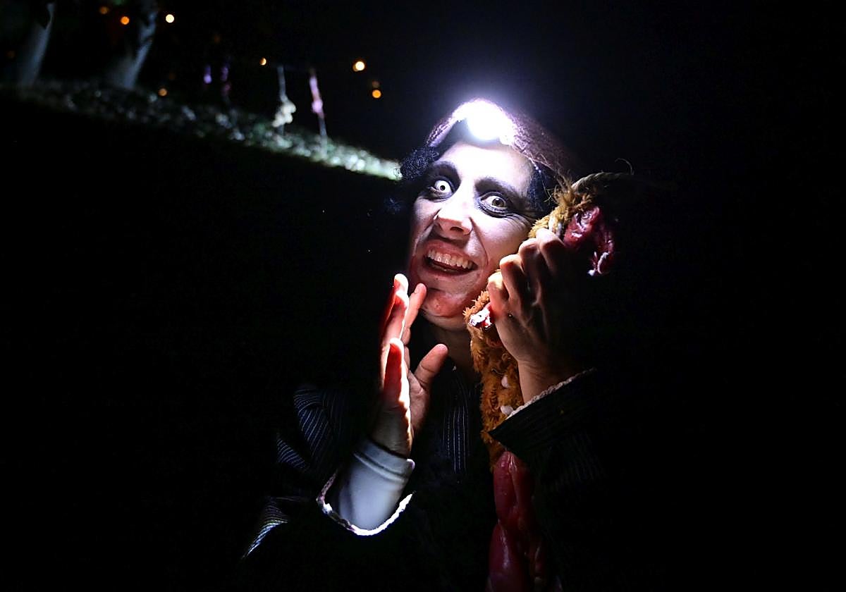 Un recorrido terrorífico por el parque Elosegi