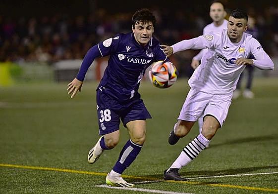 Alberto Dadie es uno de los últimos jugadores de la cantera que ha debutado con la Real.