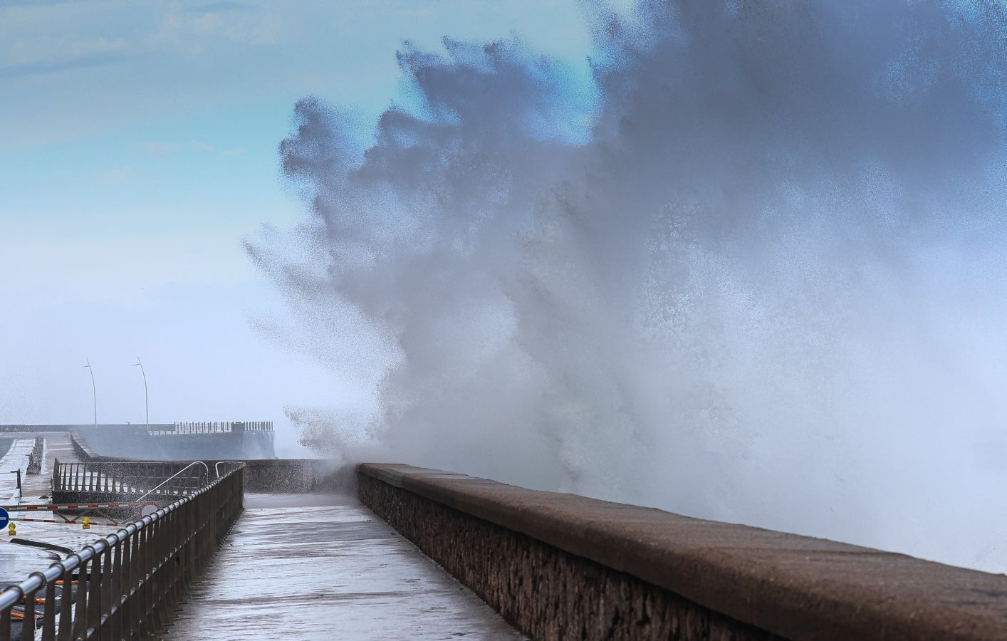 La huella de la borrasca Ciarán en Gipuzkoa