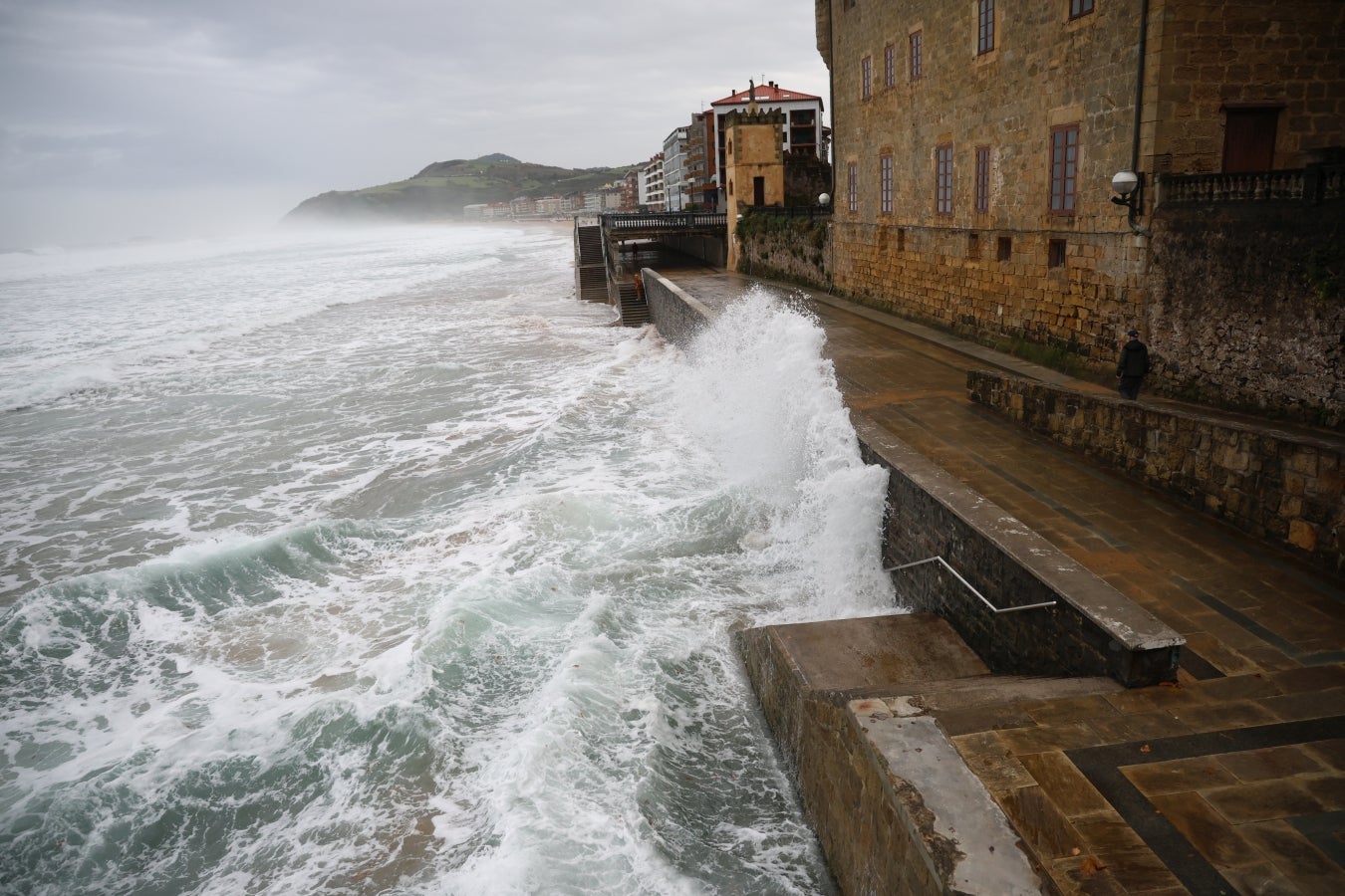 La huella de la borrasca Ciarán en Gipuzkoa