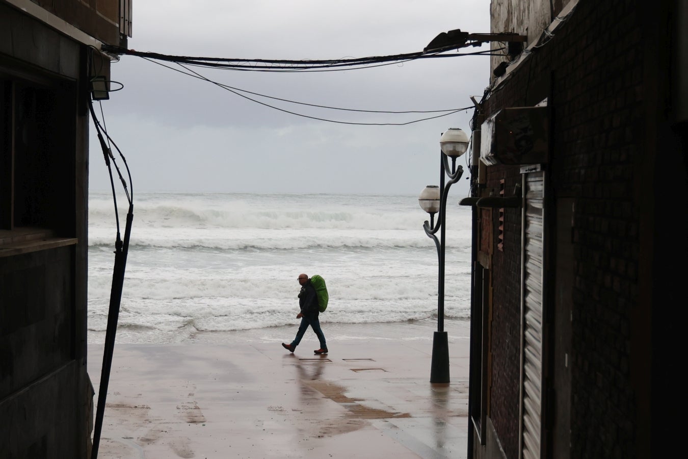 La huella de la borrasca Ciarán en Gipuzkoa