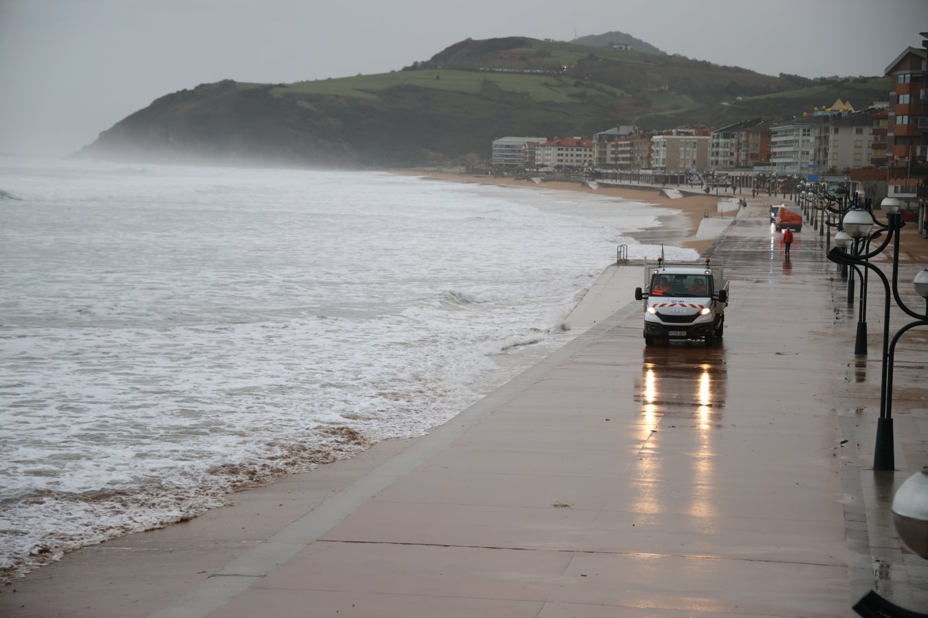 La huella de la borrasca Ciarán en Gipuzkoa