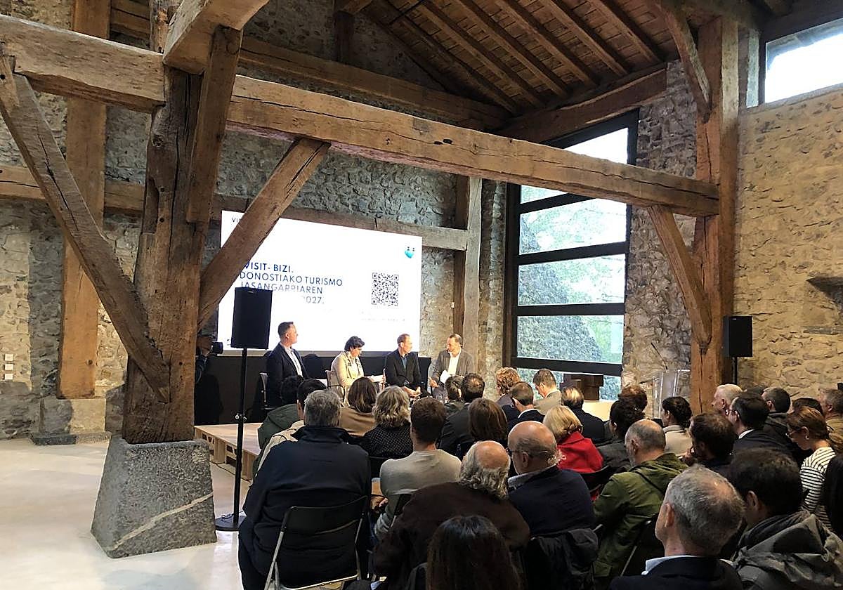 Presentación del Plan Director de Turismo 2023-2027, este viernes en Chillida Leku.