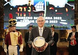 Javier García Cogorro, consejero delegado de la empresa Viralgen, Tambor de Oro de 2022.