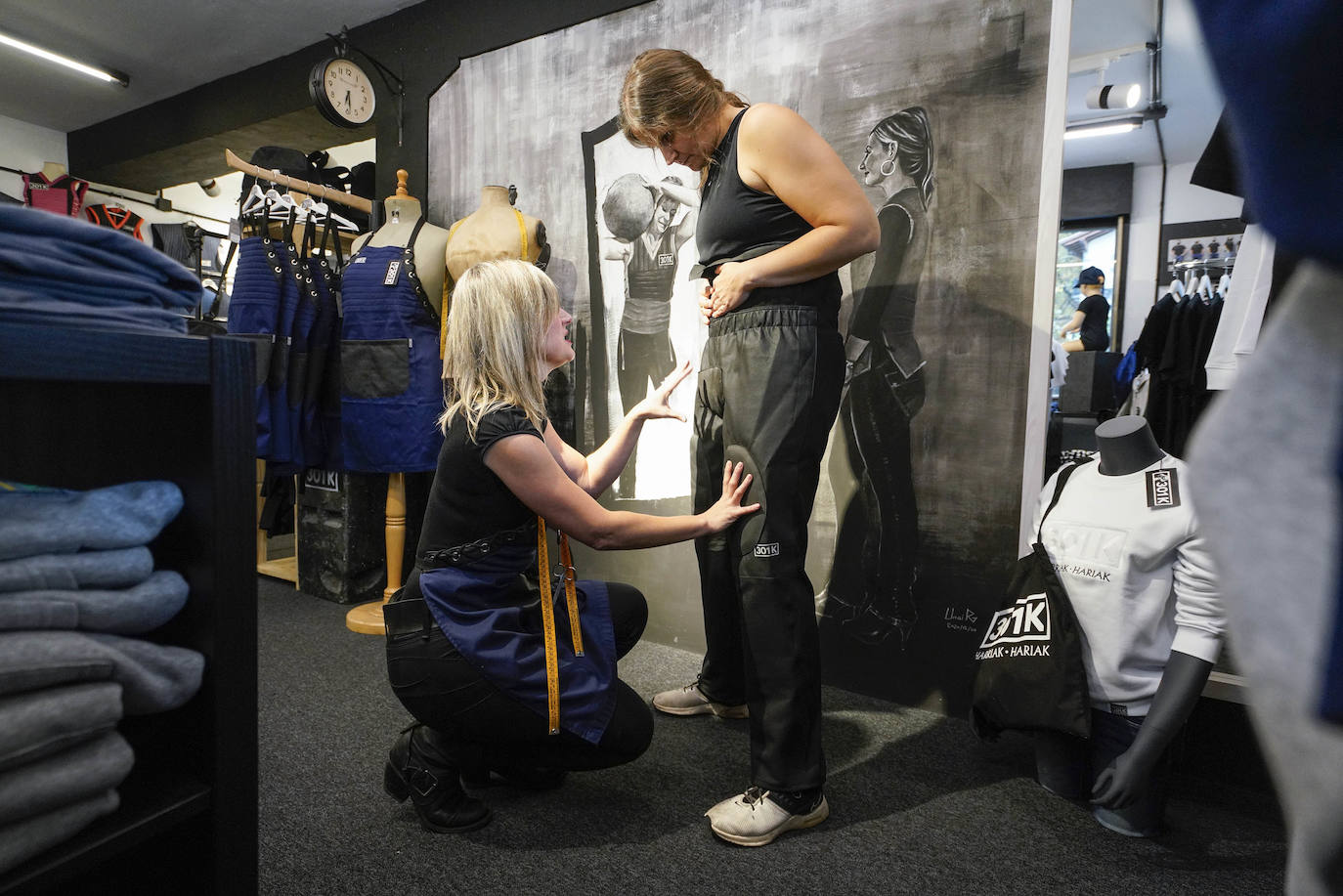 Un &#039;atelier&#039; para los harriojasotzailes