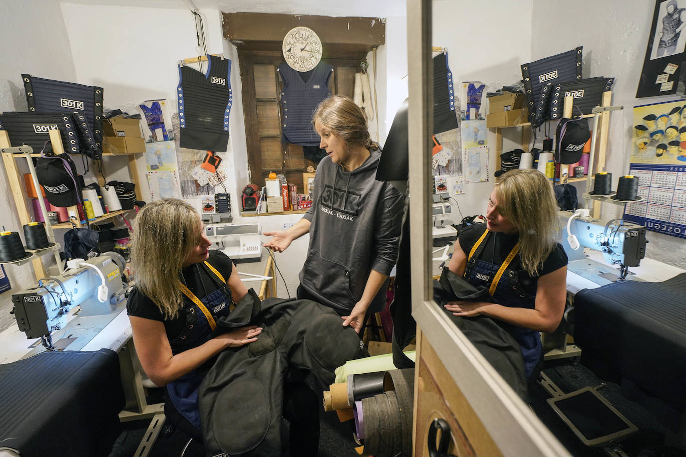 Un &#039;atelier&#039; para los harriojasotzailes