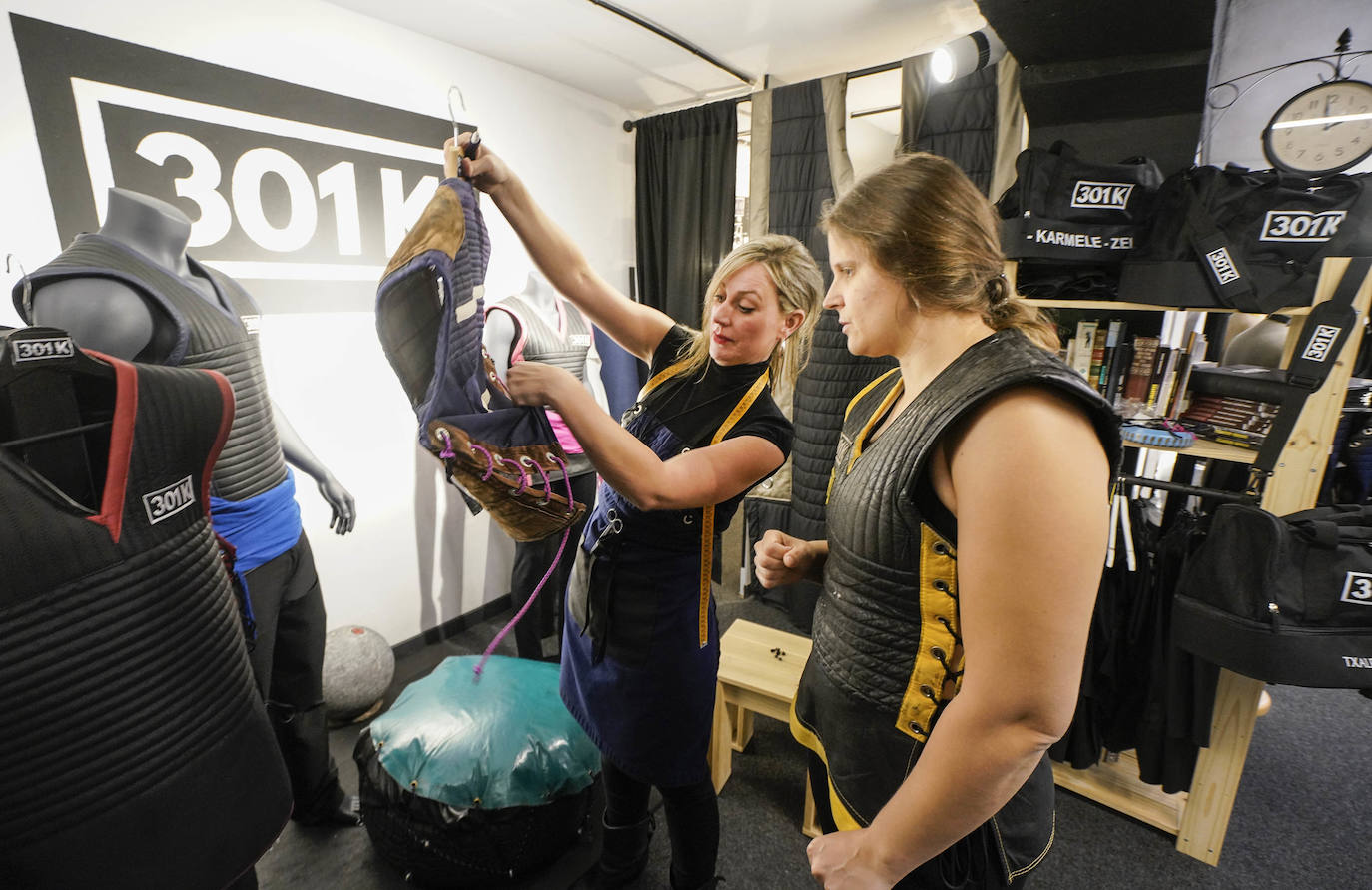 Un &#039;atelier&#039; para los harriojasotzailes