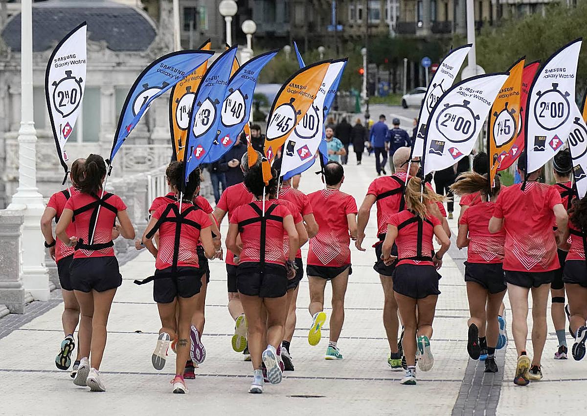 Imagen secundaria 1 - Las liebres de la Behobia-San Sebastián