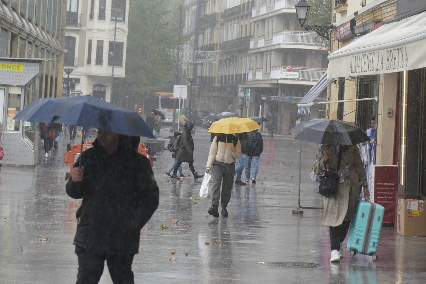 La borrasca &#039;Domingos&#039; toma el testigo