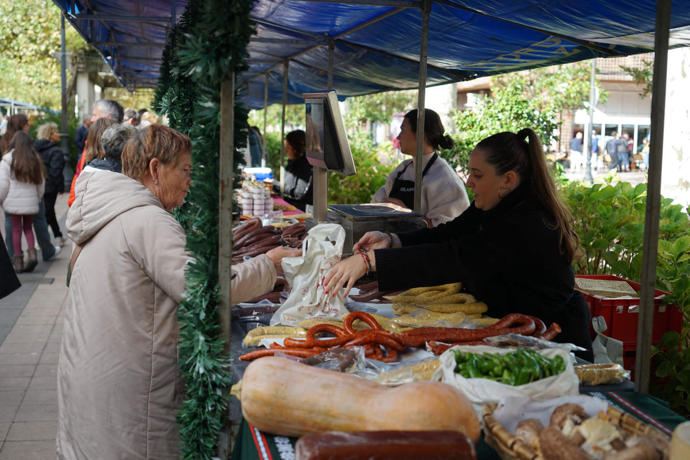 Beasain disfruta de la morcilla