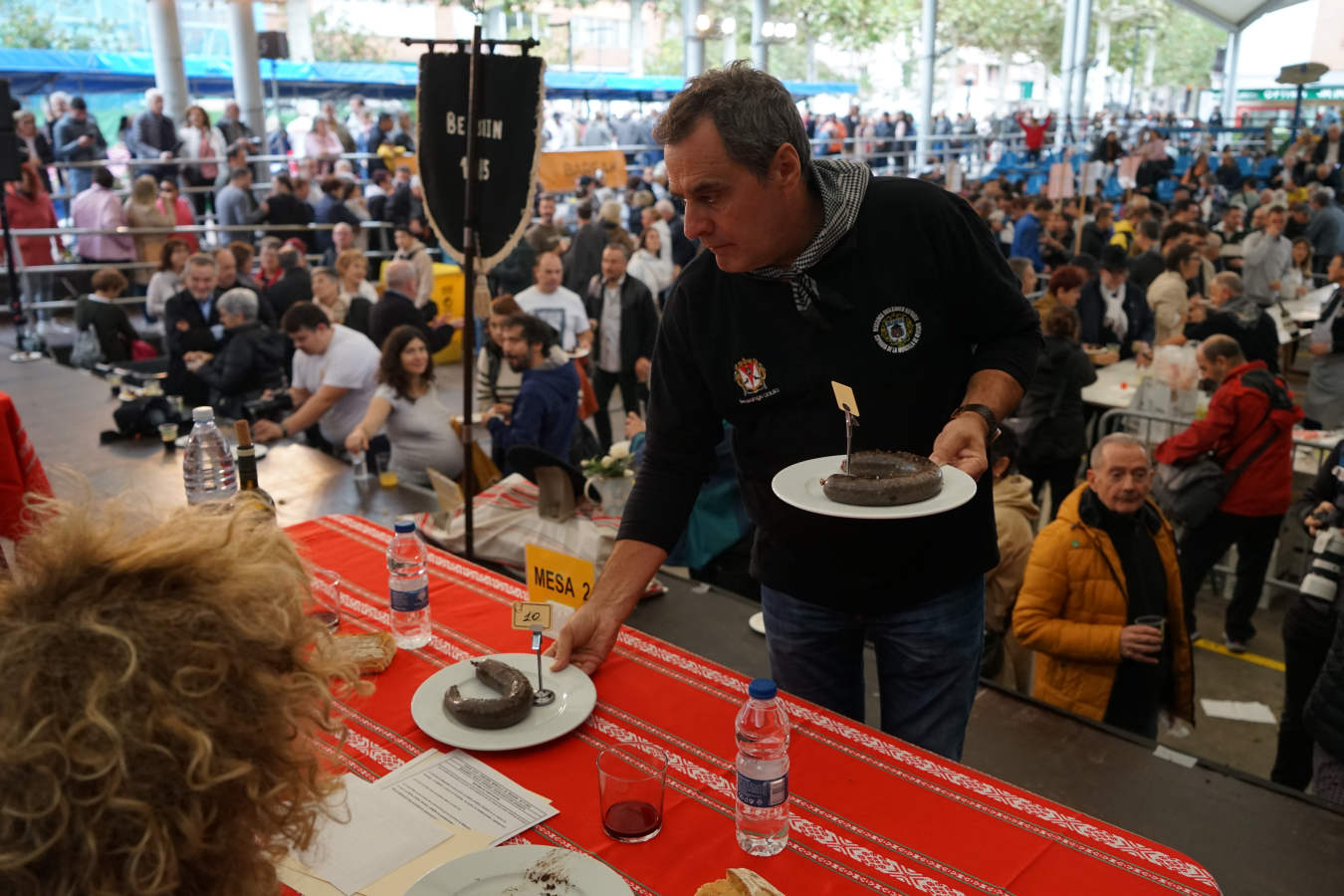 Beasain disfruta de la morcilla