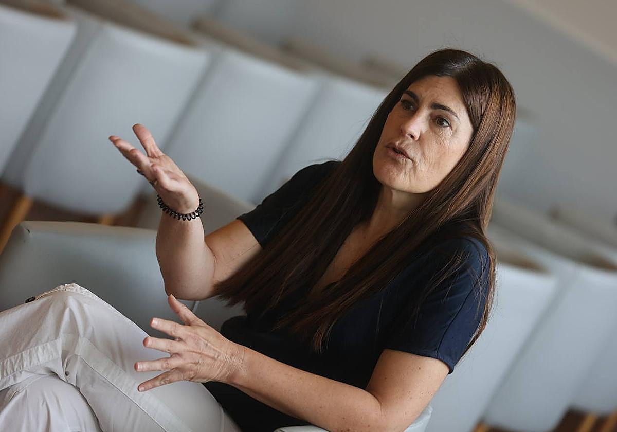 Miren Gorrotxategi, en una entrevista reciente.