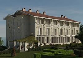 Recreación de cómo quedará el nuevo hotel.