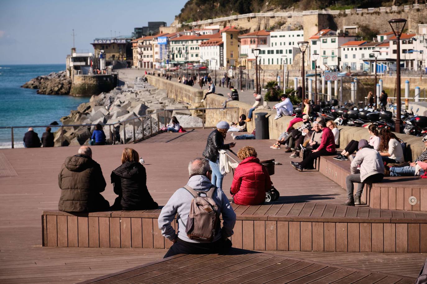 La población de Gipuzkoa mantiene su incremento de los últimos meses.