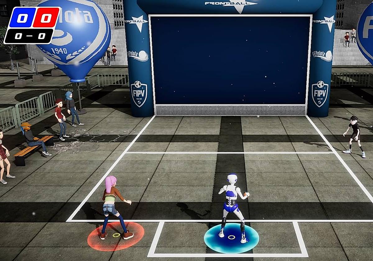 Imagen del juego 'Frontball Planet' que se ha puesto este viernes a la venta.
