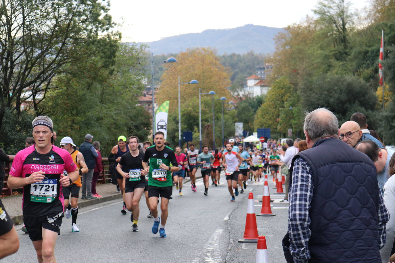 Fotos de la Behobia-San Sebastián 2023 a su paso por Errenteria