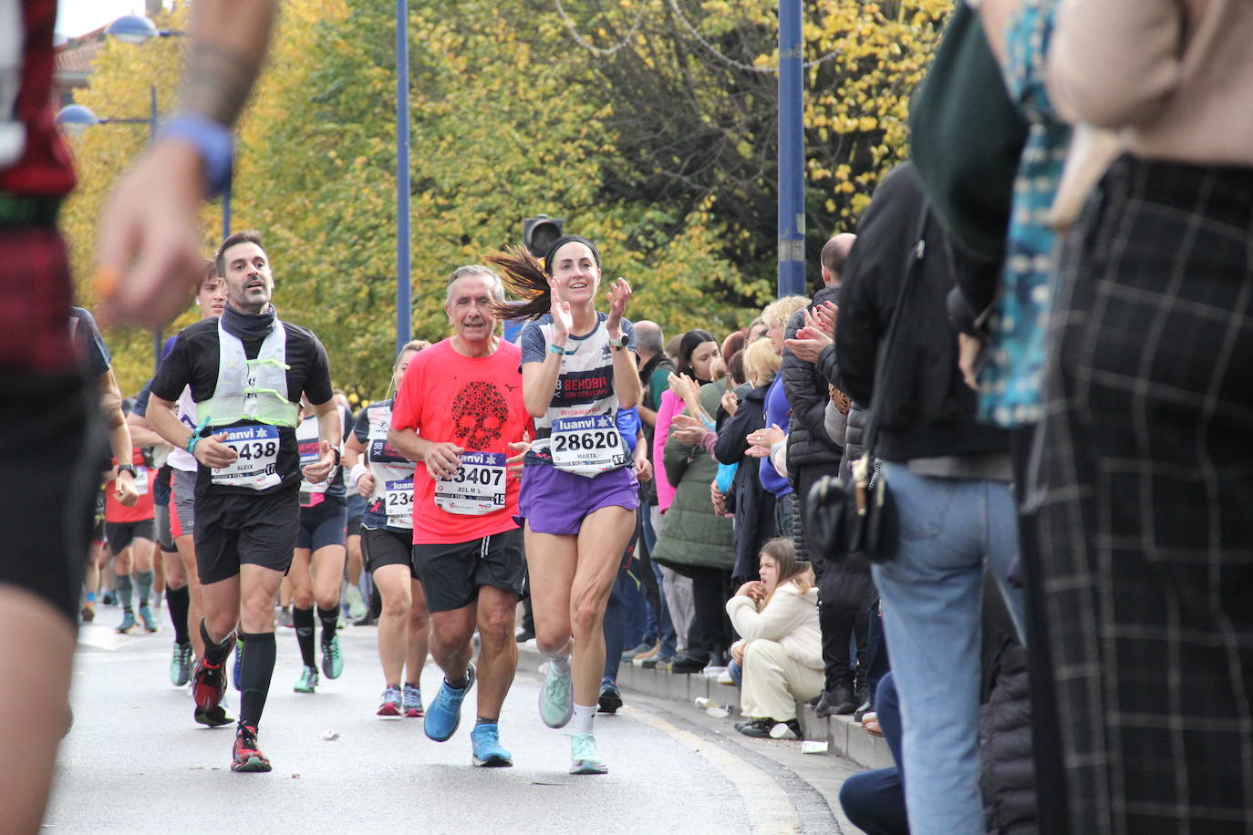 Fotos de la Behobia-San Sebastián 2023 a su paso por Errenteria