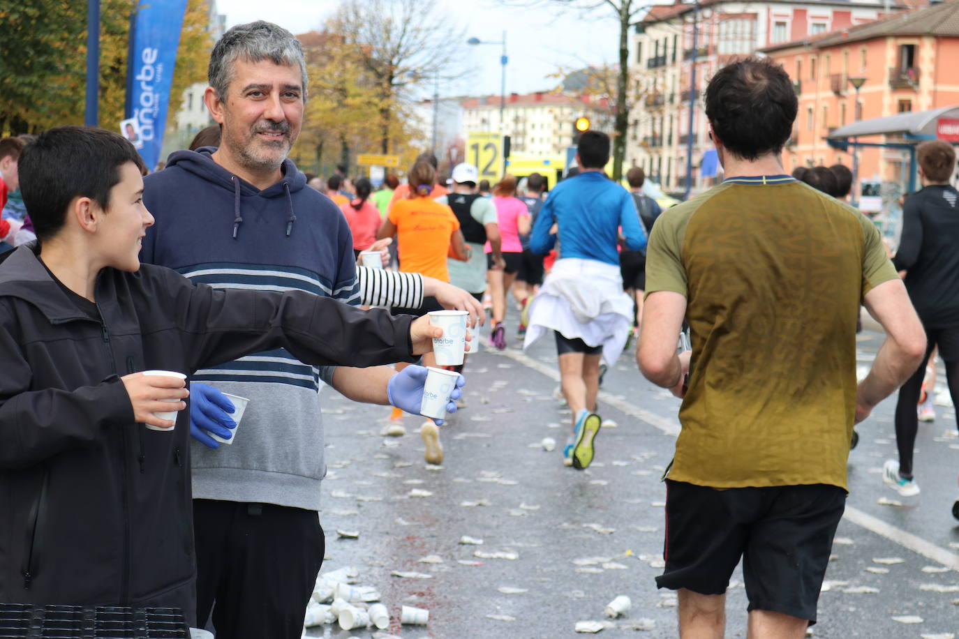 Fotos de la Behobia-San Sebastián 2023 a su paso por Errenteria