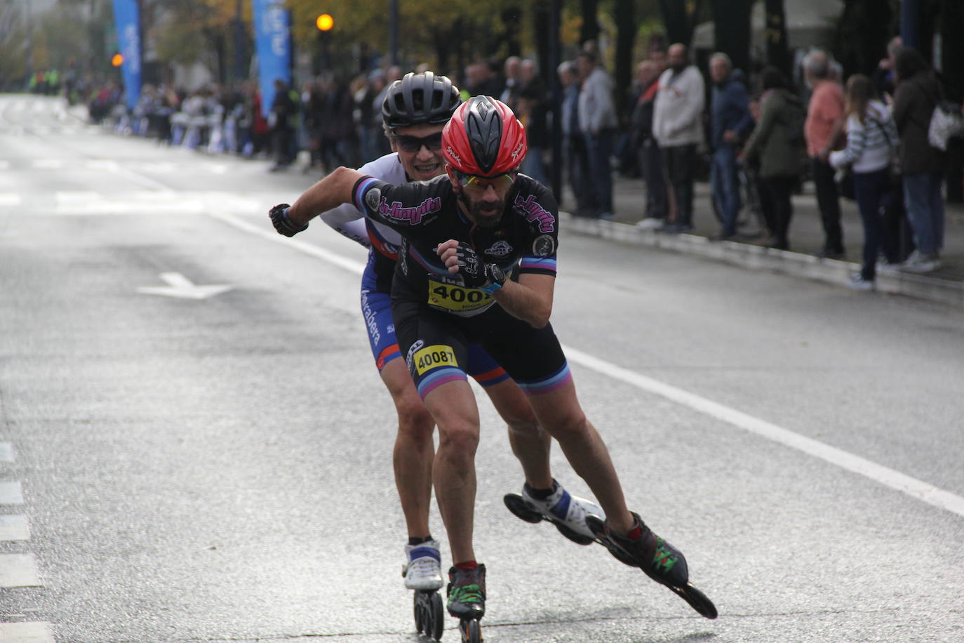 Fotos de la Behobia-San Sebastián 2023 a su paso por Errenteria