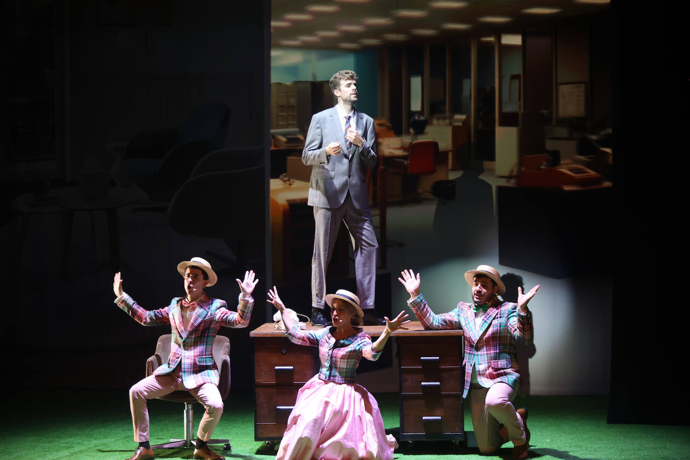 Ensayo de la ópera &#039;Trouble in Tahiti&#039;