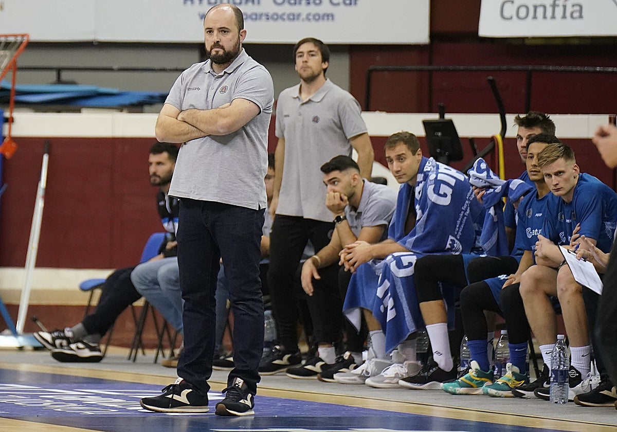 Odriozola, en el último partido en casa del GBC.