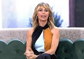 Emma García, presentadora de 'Fiesta'.