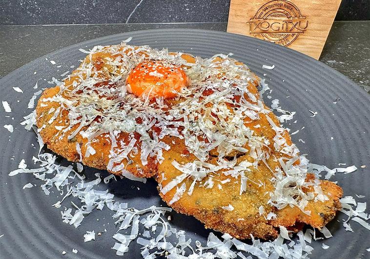 Receta de bistec relleno de jamón de vaca