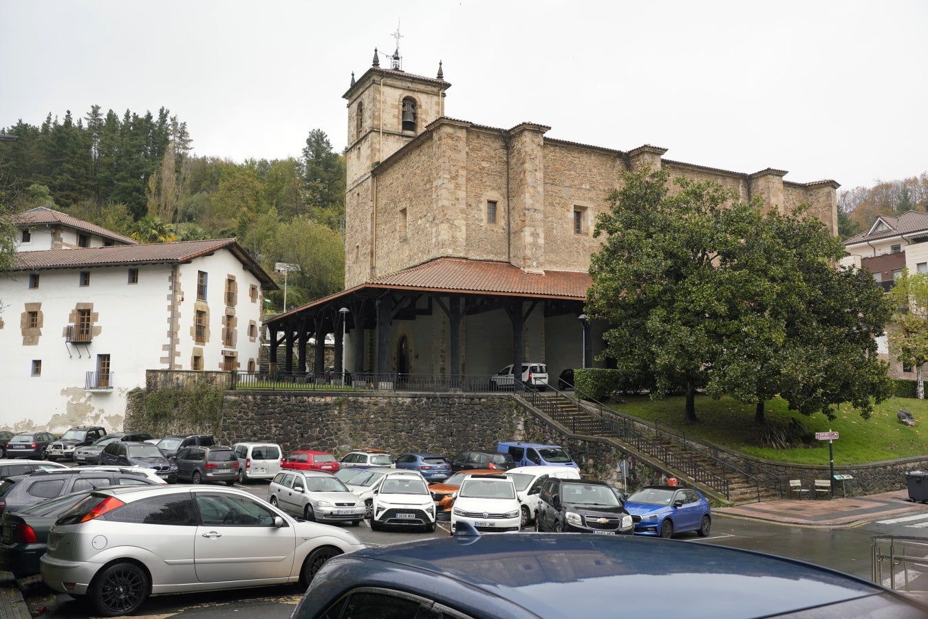 Beasain desvela su mural renacentista