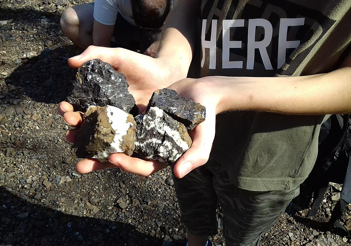 Mineralen bila aritzeko txangoa