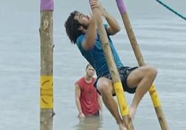 Euxebi, en plena ascensión en la prueba de eliminación de El Conquistador.