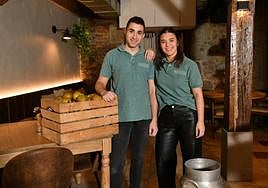 Los emprendedores Nahia Plazaola y Julen Berrondo han lanzado su propio proyecto.