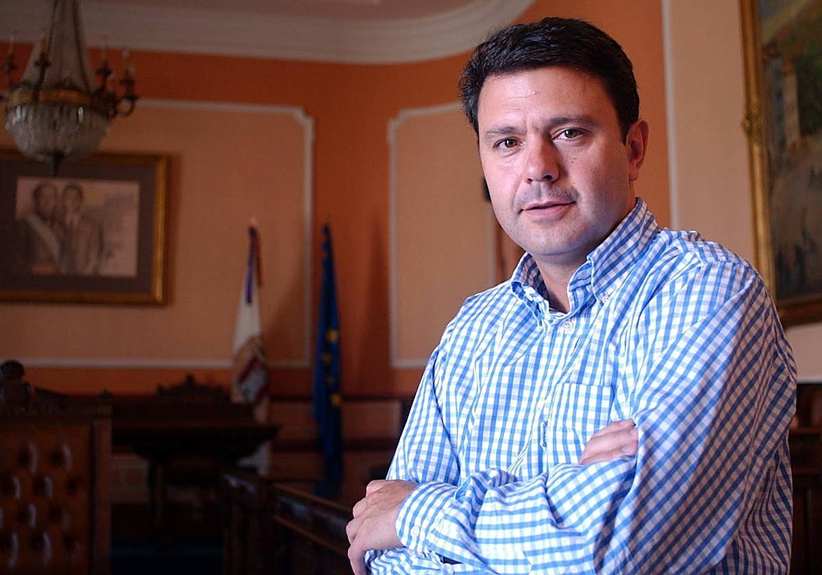 José Antonio Santano, en septiembre 2002, a los tres días de ser nombrado alcalde