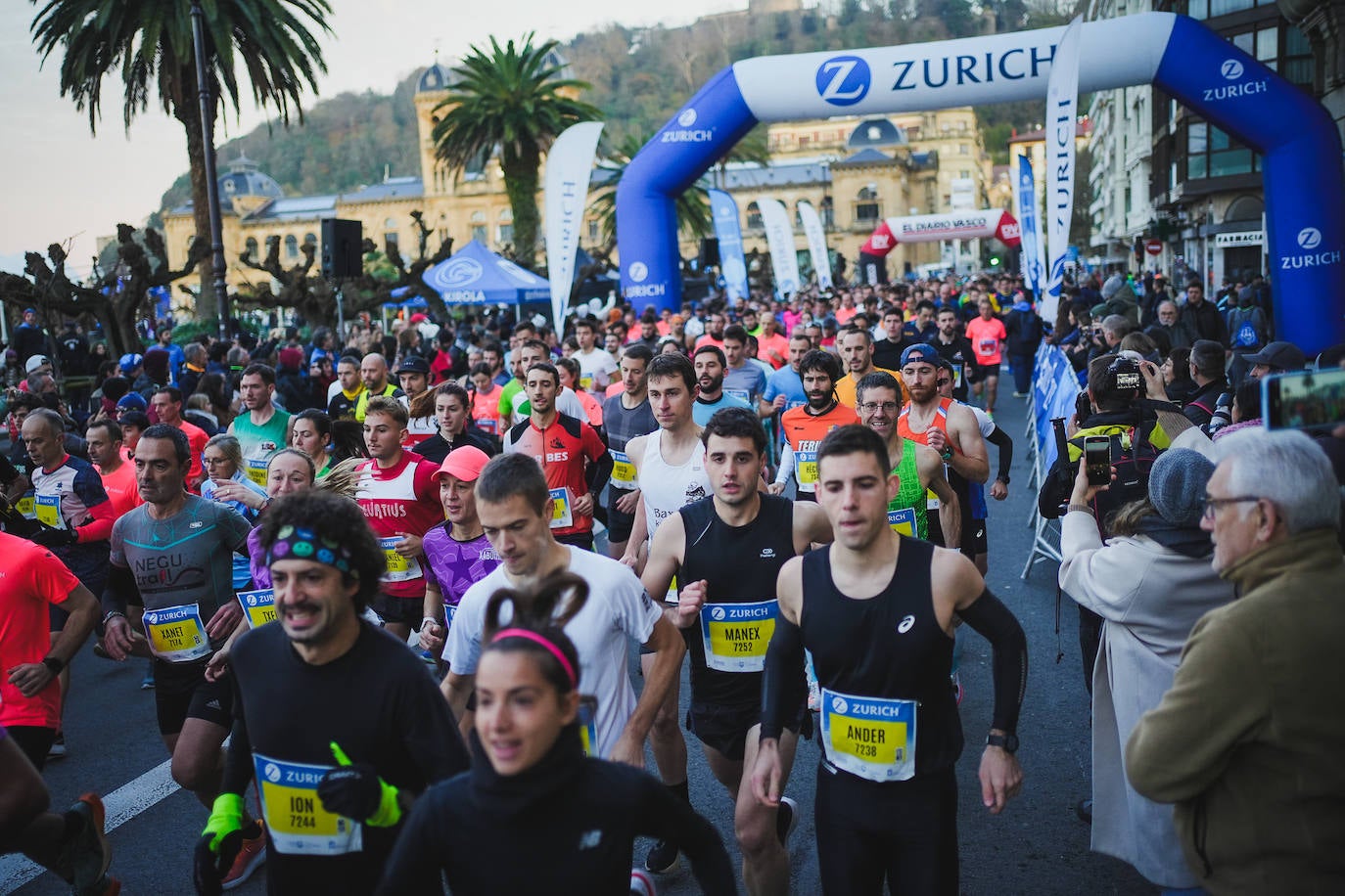 Las mejores imágenes del 10K del Zurich Maratón San Sebastián