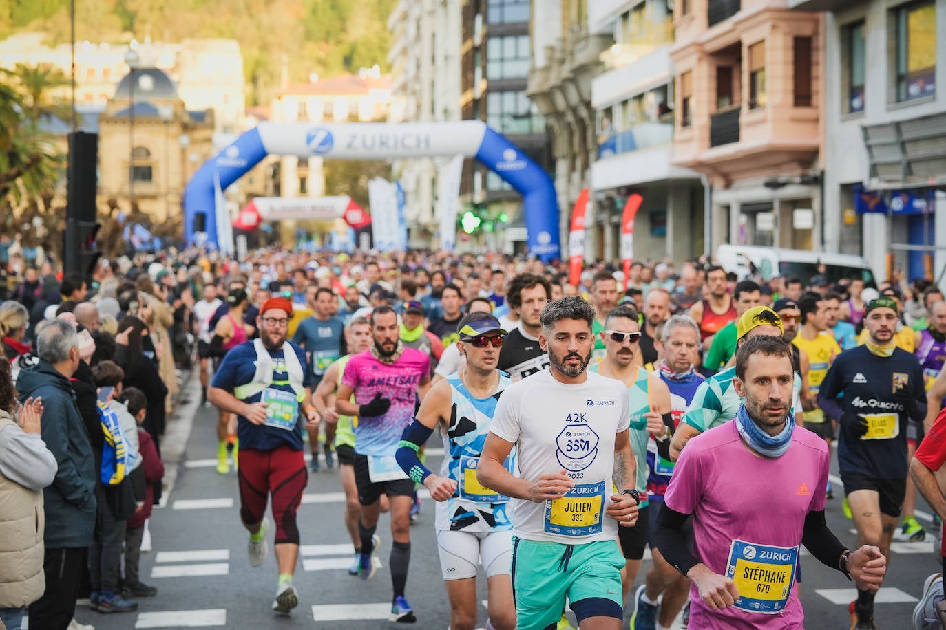 Zurich Maratón San Sebastián (pruebas de 20 y 42 Km)