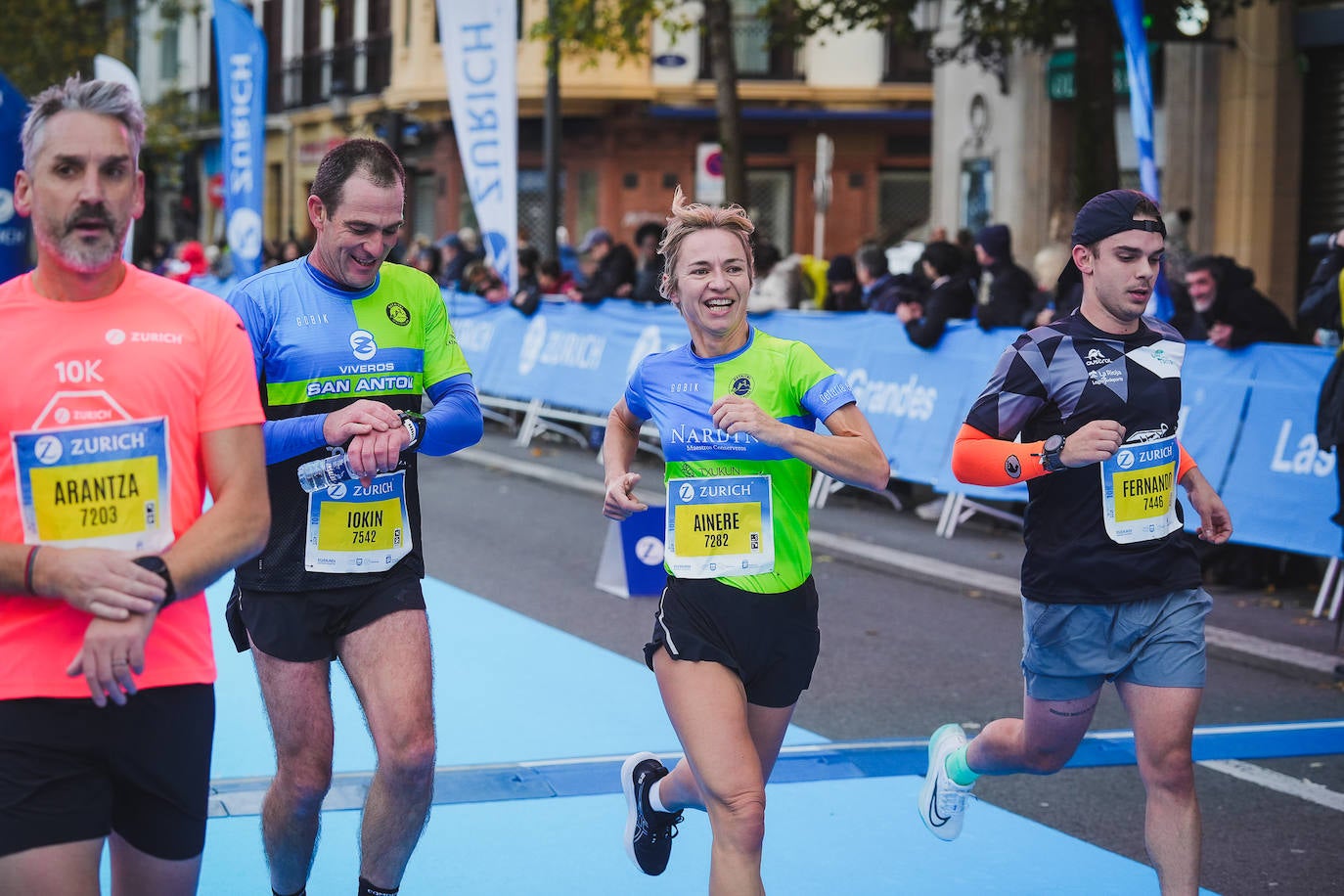 Las mejores imágenes del 10K del Zurich Maratón San Sebastián