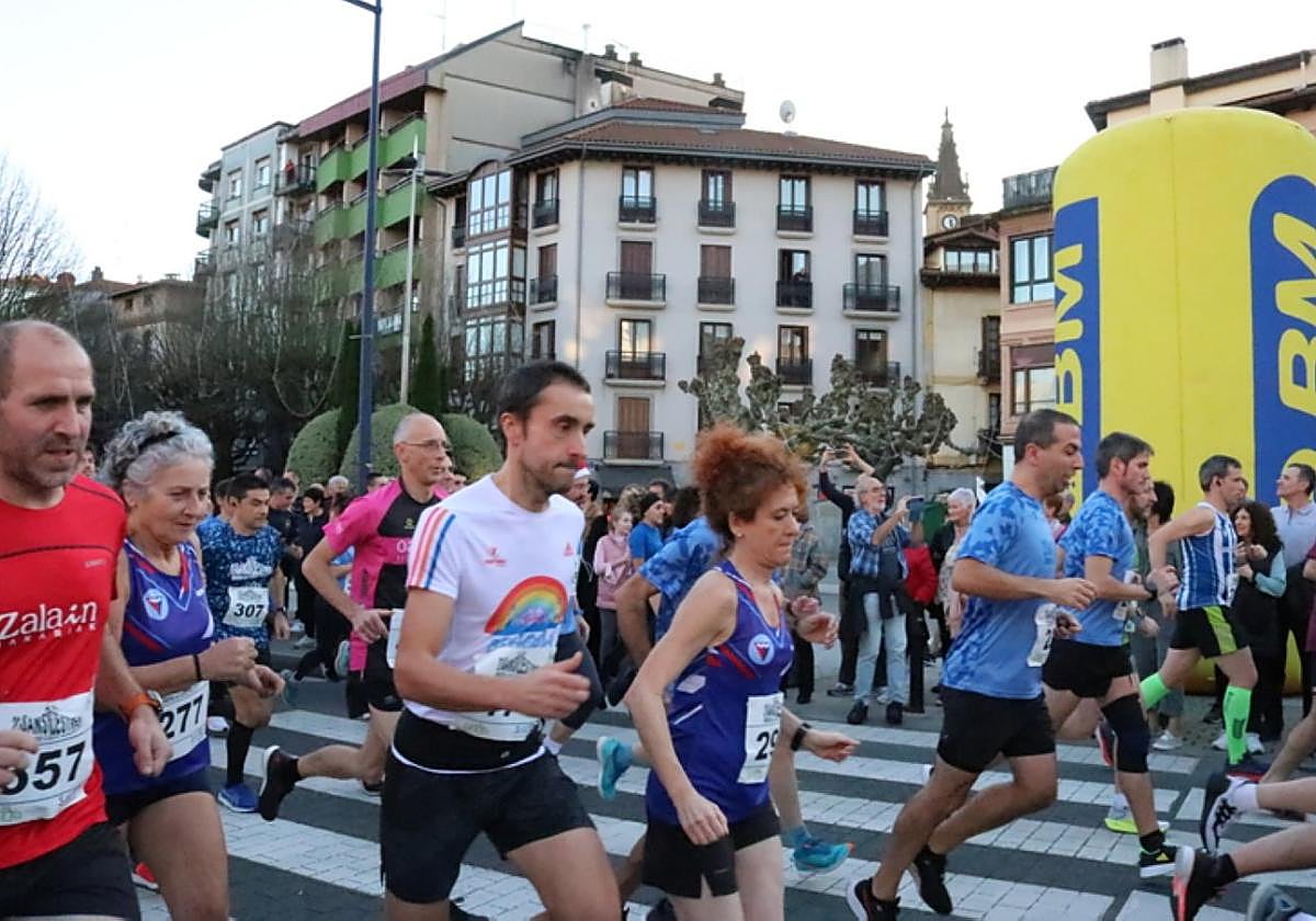 En la pasada edición tomaron parte 600 corredores.