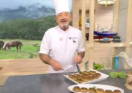 Karlos Arguiñano, presentador de 'Cocina Abierta'.