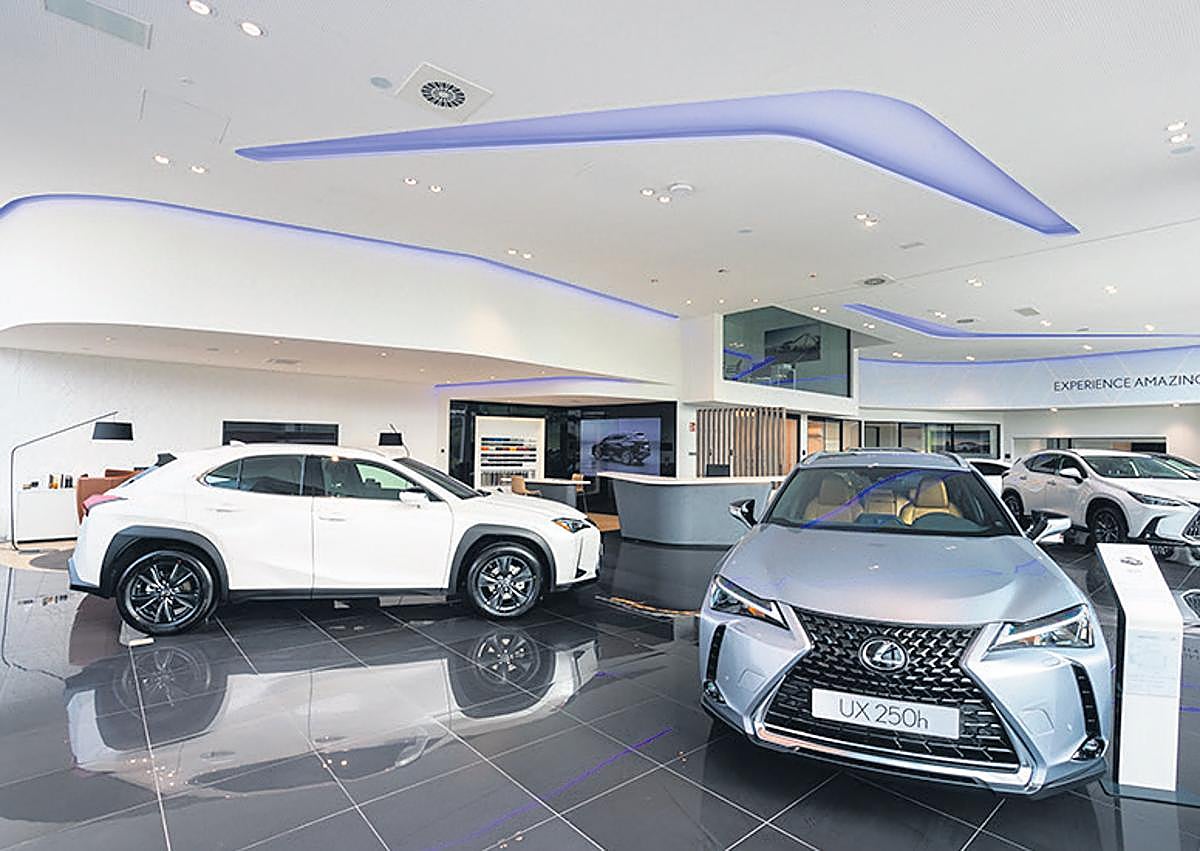 Imagen secundaria 1 - Concesionario. El Centro Lexus de San Sebastián es un lugar extraordinariamente agradable a los sentidos.