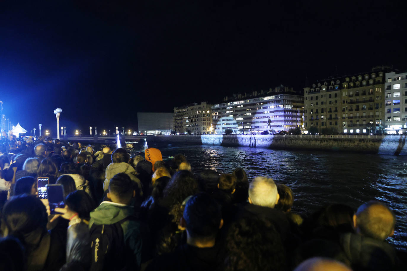 Paseo por la iluminación en Donostia