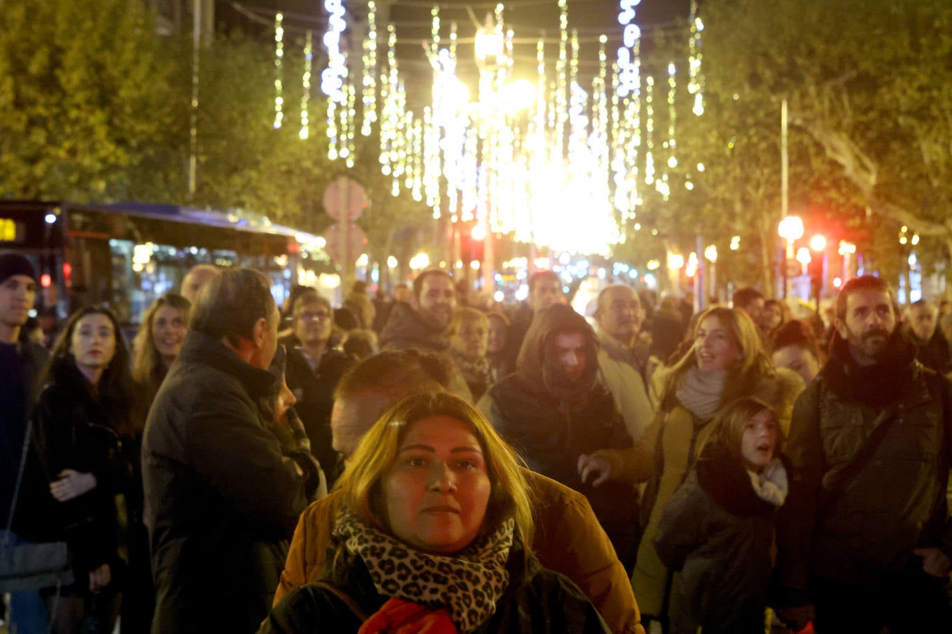 Paseo por la iluminación en Donostia