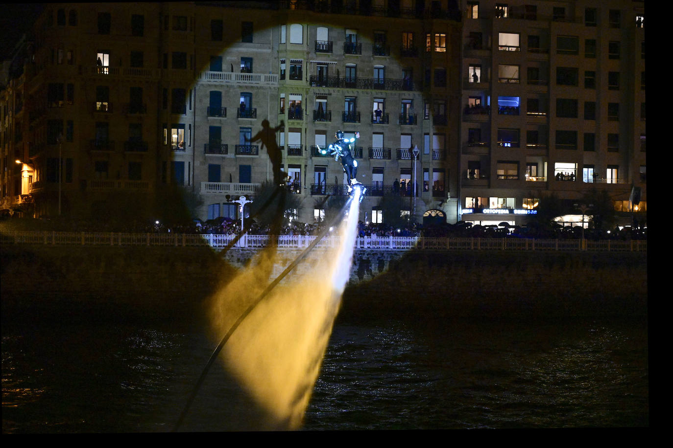 Paseo por la iluminación en Donostia