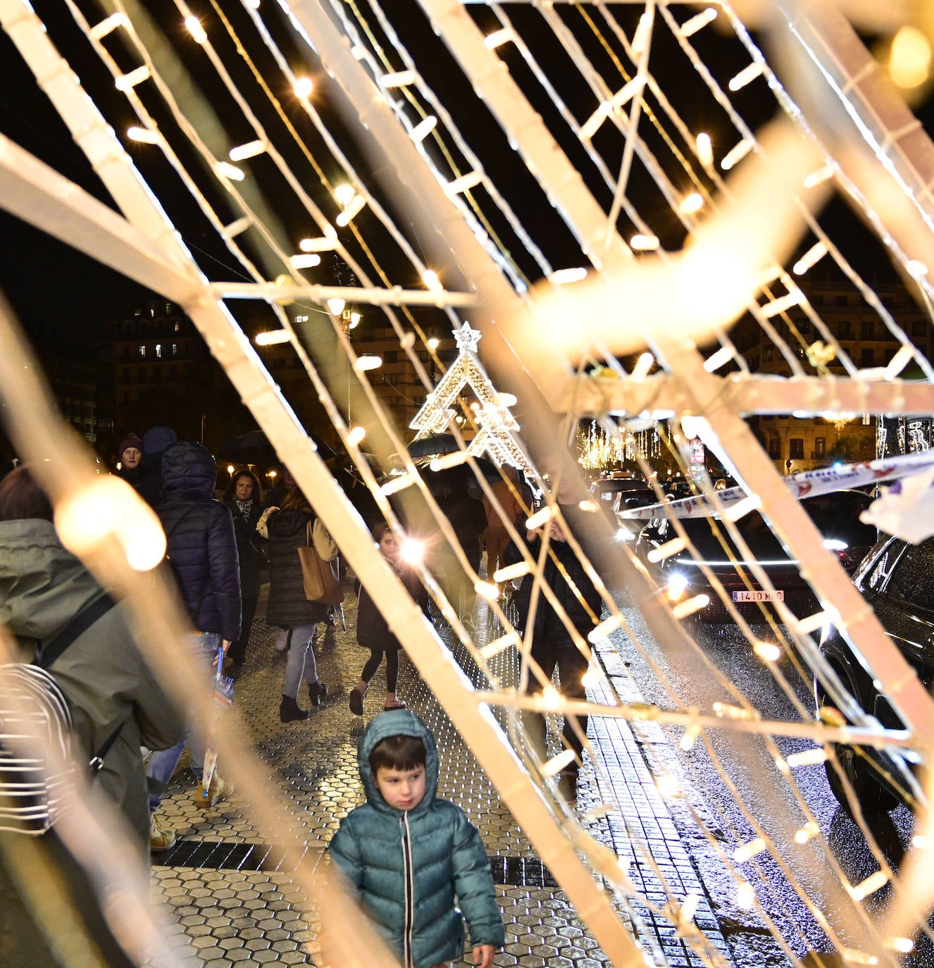 Paseo por la iluminación en Donostia