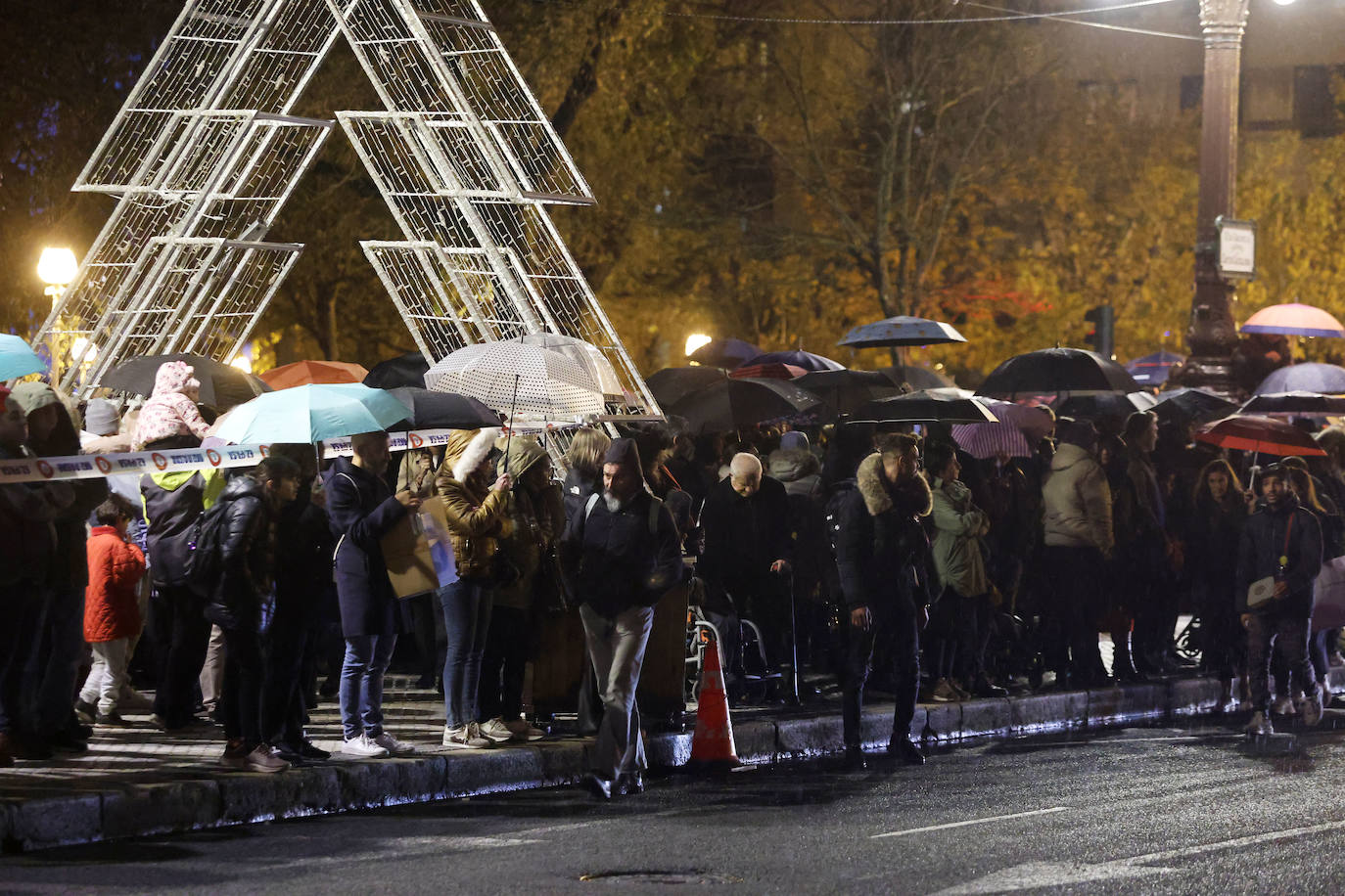 Paseo por la iluminación en Donostia